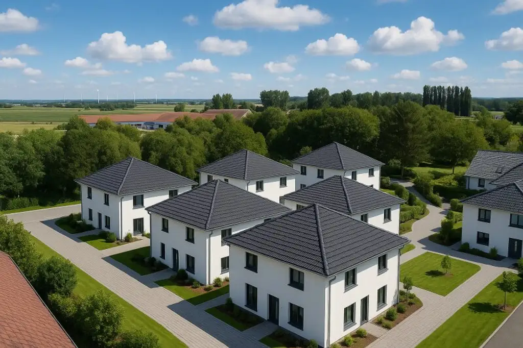 🏡 Erstbezug in EBENFURTH! Doppelhaushälfte mit Garten & 116 m² Wohnfläche – Jetzt besichtigen!