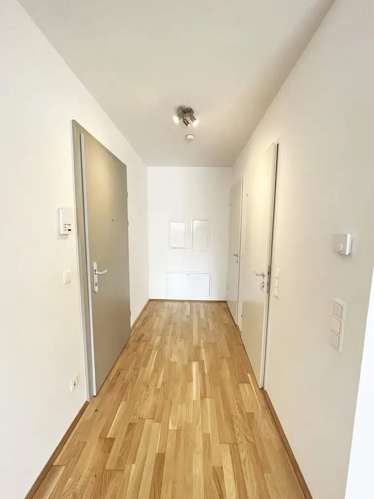 Q11 Leben in Simmering  - 
1-Zimmer-Wohnung mit Balkon und Deckenkühlung!