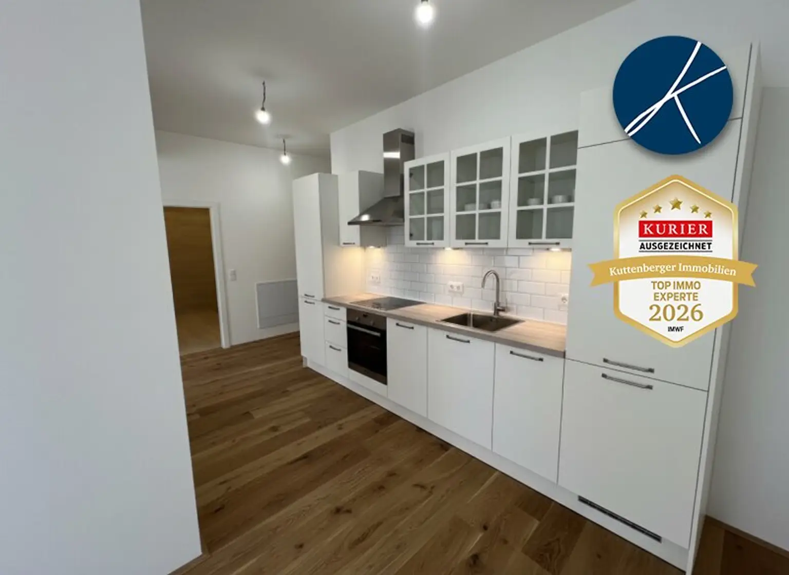 Beispielhafte Küchenausstattung - wird vom Vermieter gestellt