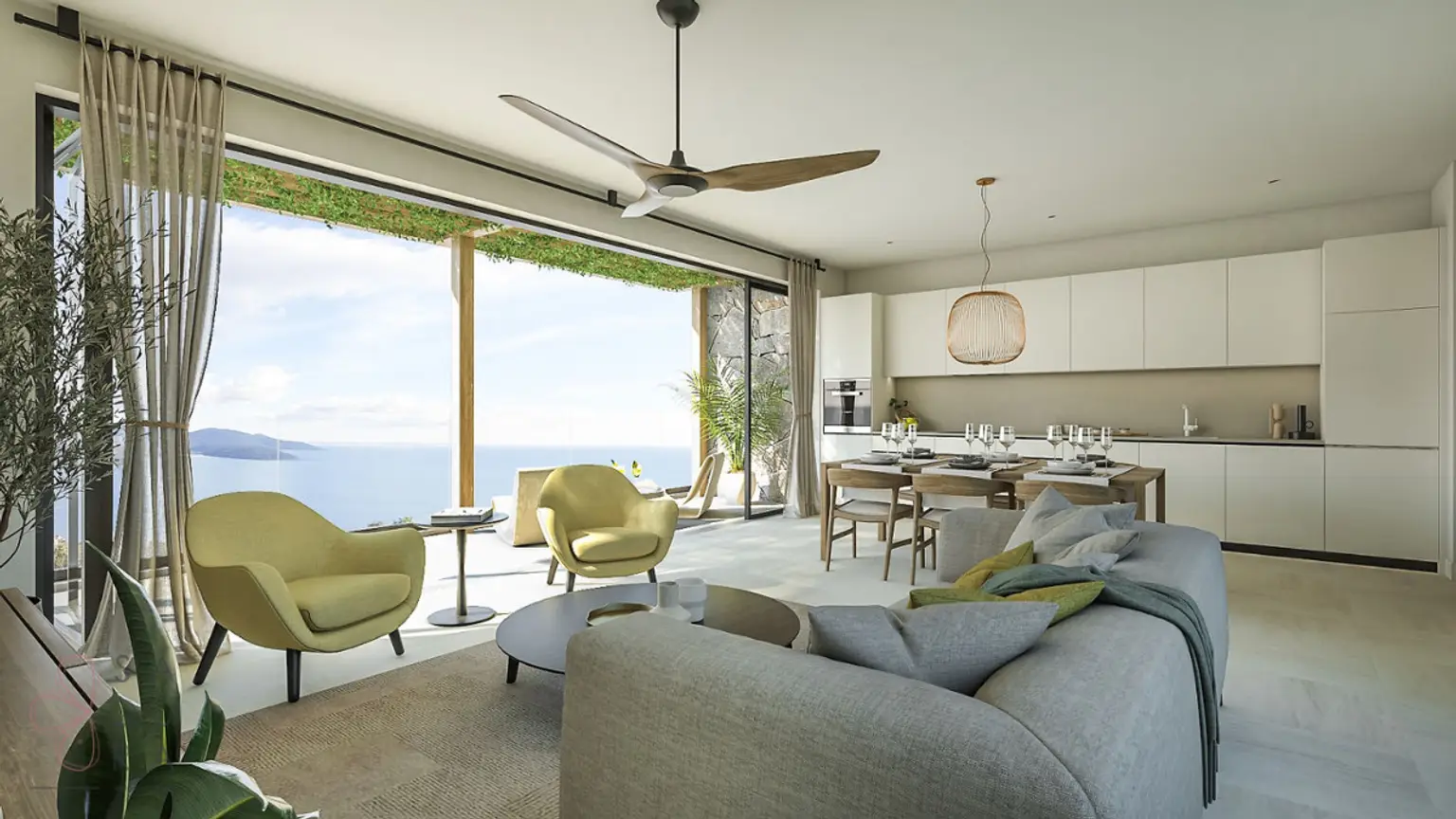 Luštica Bay 
THE PEAKS - GOLF RESIDENCES
Unit No.GA423