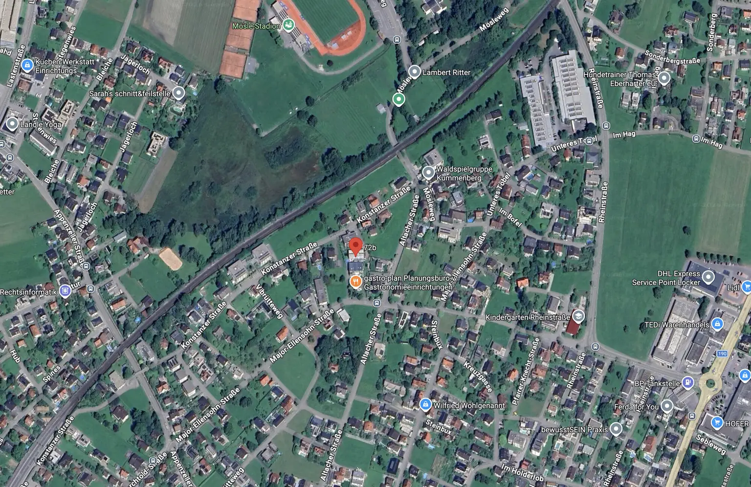 Infrastruktur Quelle Google Maps