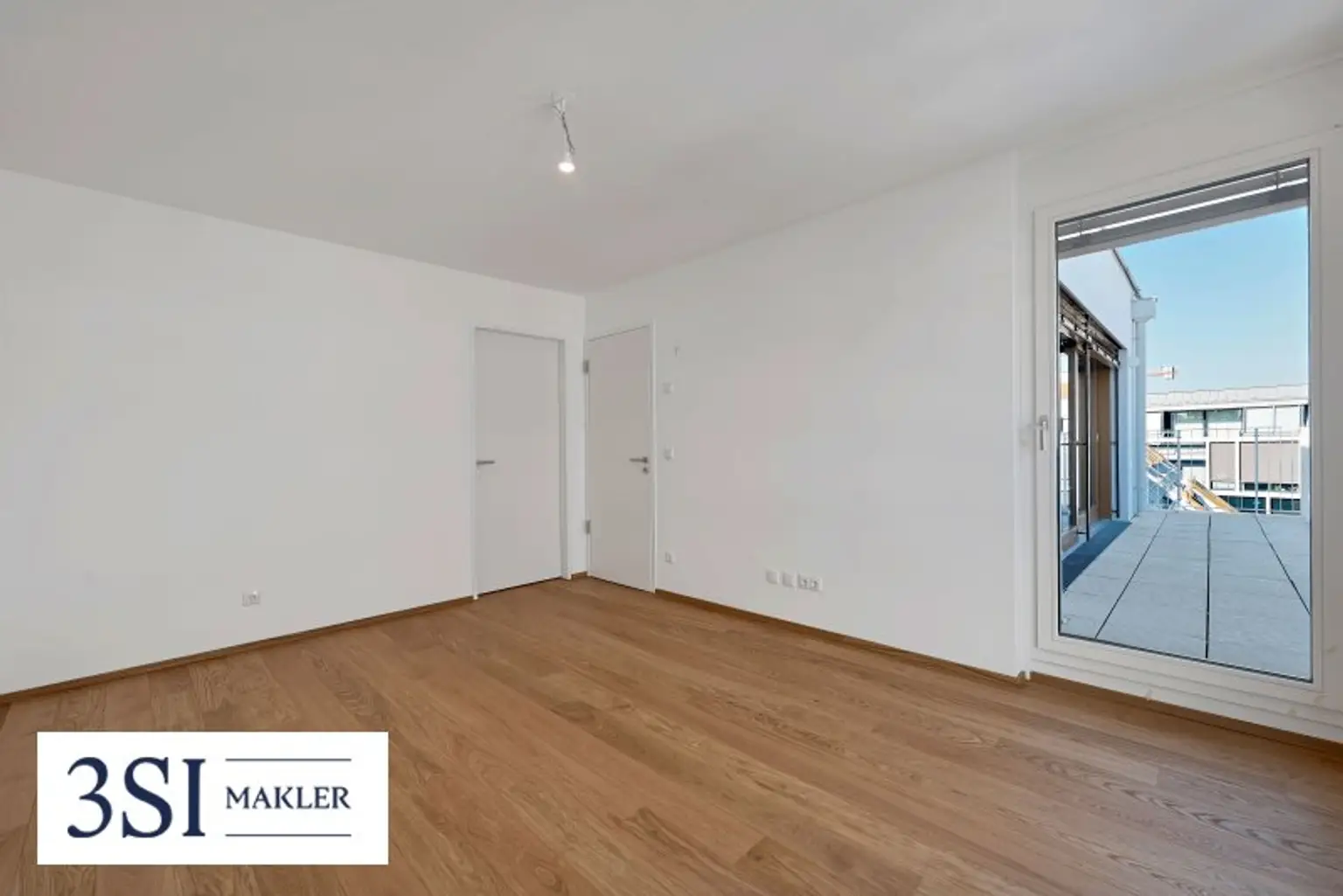 The Temptation: 2-Zimmer Erstbezug mit großer Dachterrasse - Nähe Kutschkermarkt