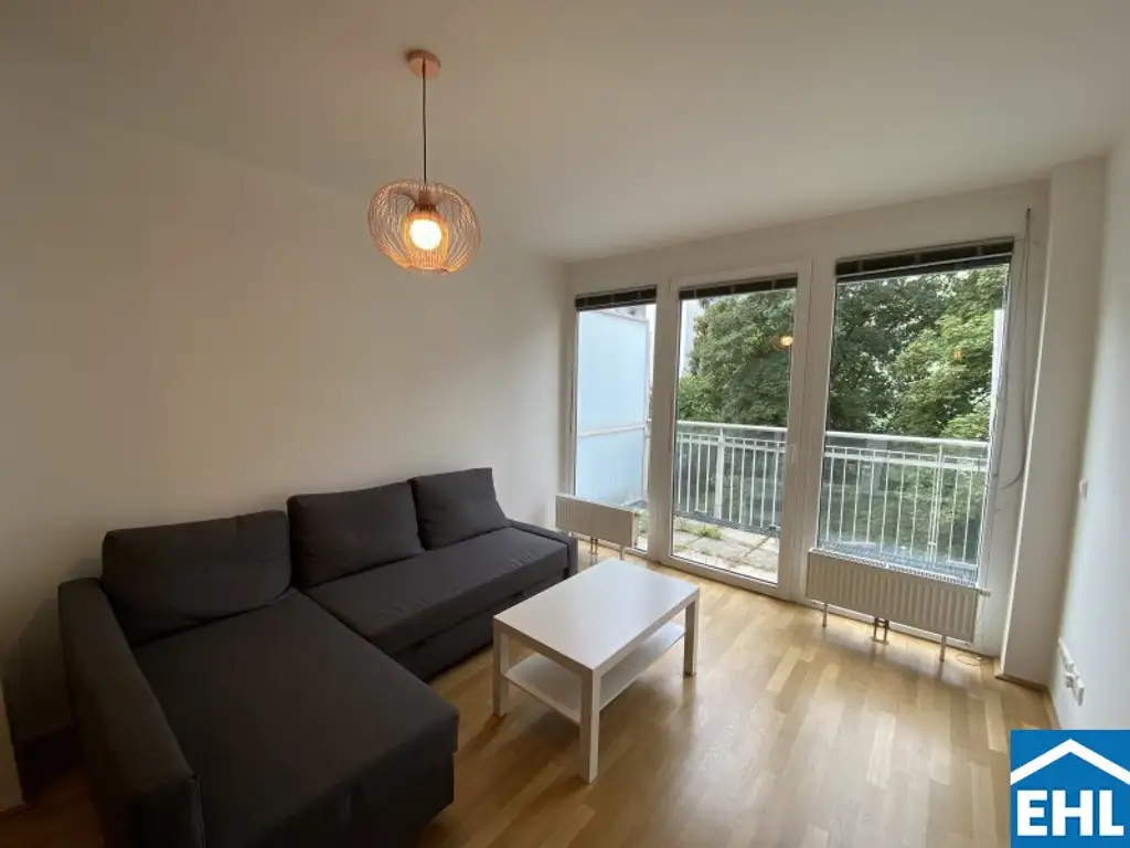 Nette 2-Zimmerwohnung mit Balkon in Citynähe