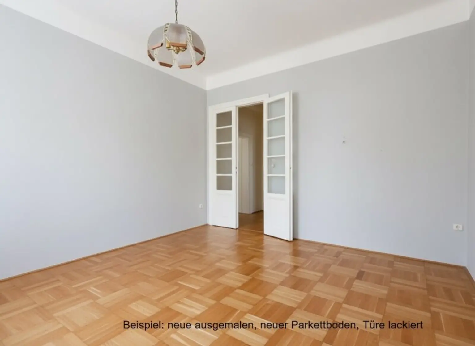 Unsanierte Wohnung in einem wunderschön sanierten Stilaltbau - Gaußplatz/Augarten
