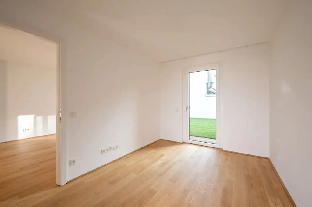EDUART-Die Kunst des Wohnens: Hochwertiger 2-Zimmer NEUBAU-ZWEITBEZUG mit 15m² Garten und 10m² Terrasse! (8/7)