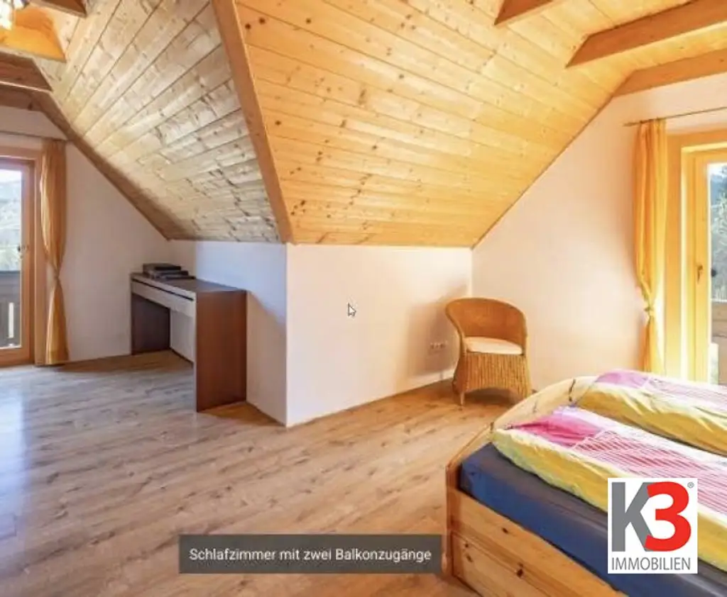 K3 - St. Koloman - neuwertiges Blockhaus mit Blick auf die Osterhorngruppe zu kaufen!!!