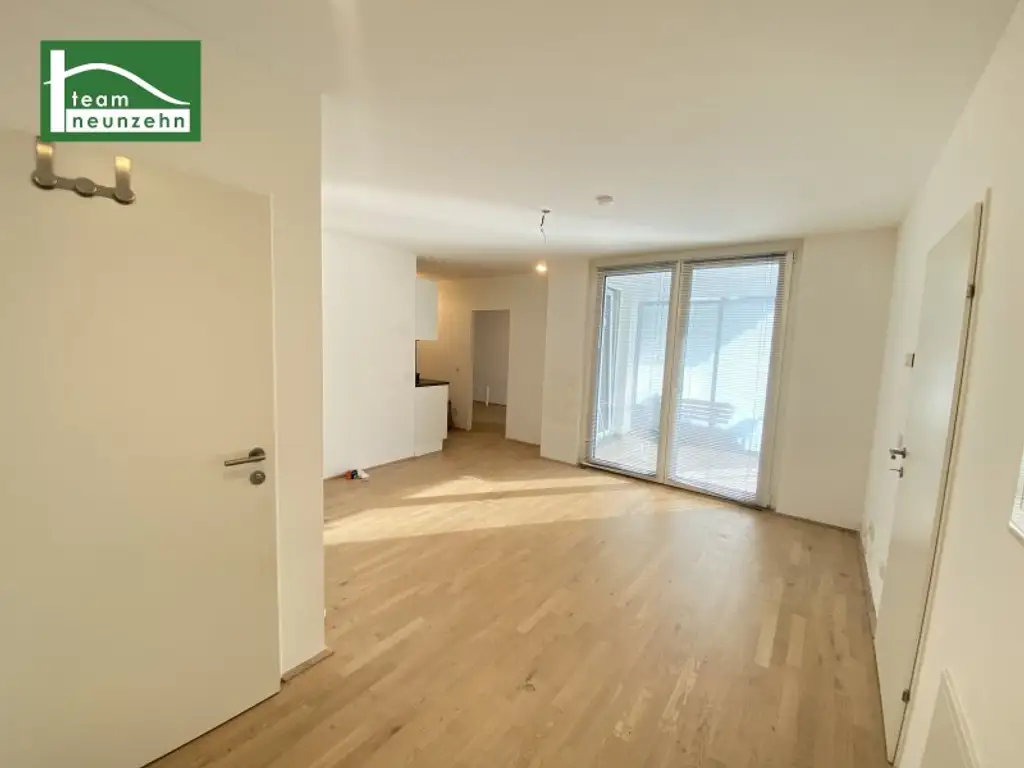 Innenhof-Wohnung mit top Grundriss und Balkon nahe U6 und S-Bahn Handelskai! Ab November 2025