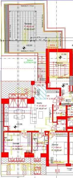 ++NEU++ Außergewöhnliche 3-Zimmer Neubauwohnung mit Terrasse
