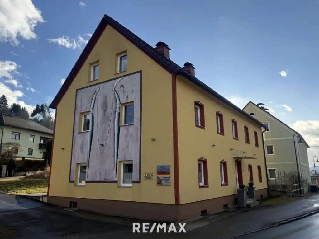 *** Top kernsaniertes 439m² Zinshaus mit Nebengebäude in Kindberg – 4 Einheiten incl. Carports, voll vermietet, starke Renditechance! ***