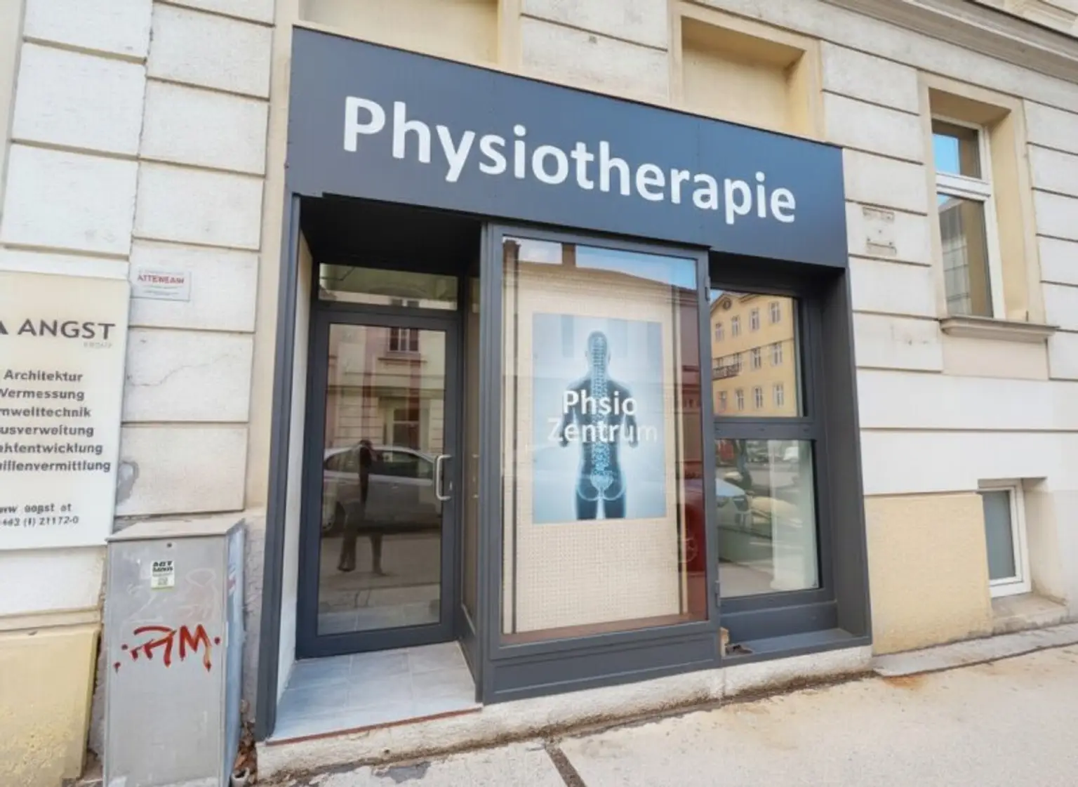 Geschäftslokalfront-KI generiert