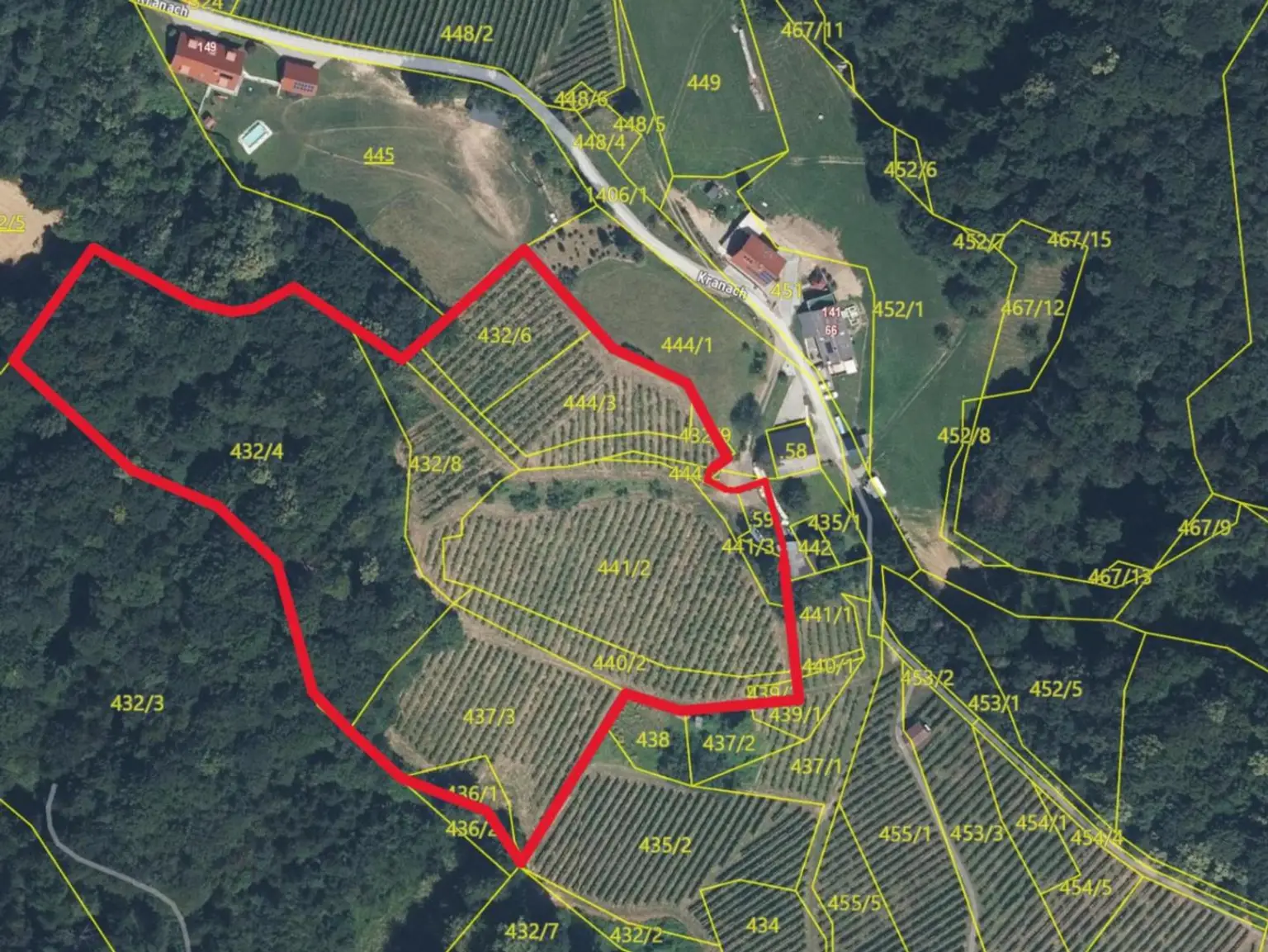 Gis-III mit ungefähren Grenzverlauf