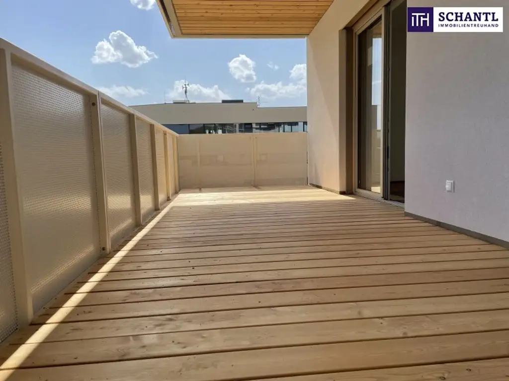 RIESIGE DACHTERRASSE + HOCHWERTIGE AUSSTATTUNG + SÜD/WEST Ausrichtung! + Tiefgarage! Nur 7 Min. von Graz entfernt!!