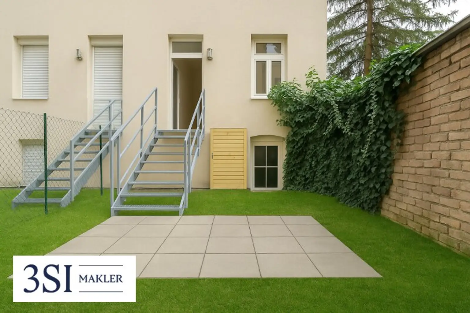 Kleine 2-Zimmer-Oase mit eigenem Garten und direkter U-Bahn-Anbindung in Top-Lage des 3. Bezirks