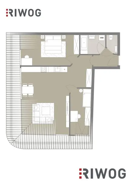 vollmöblierte Dachgeschosswohnung im Altbau *** 3 Gehminuten zum AKH Wien bzw zur Alser Straße