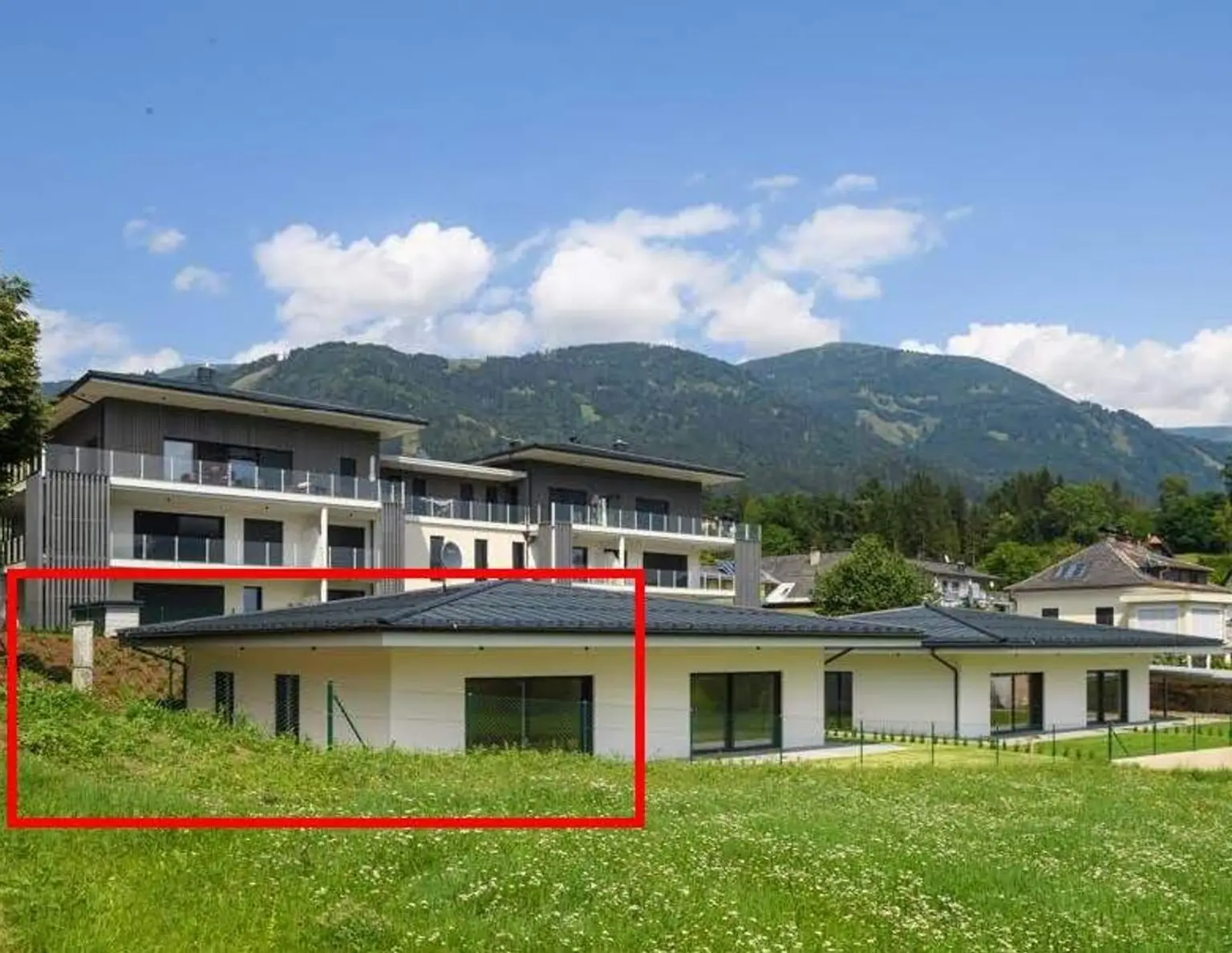 Moderne Gartenwohnung in Seeboden am Millstätter See