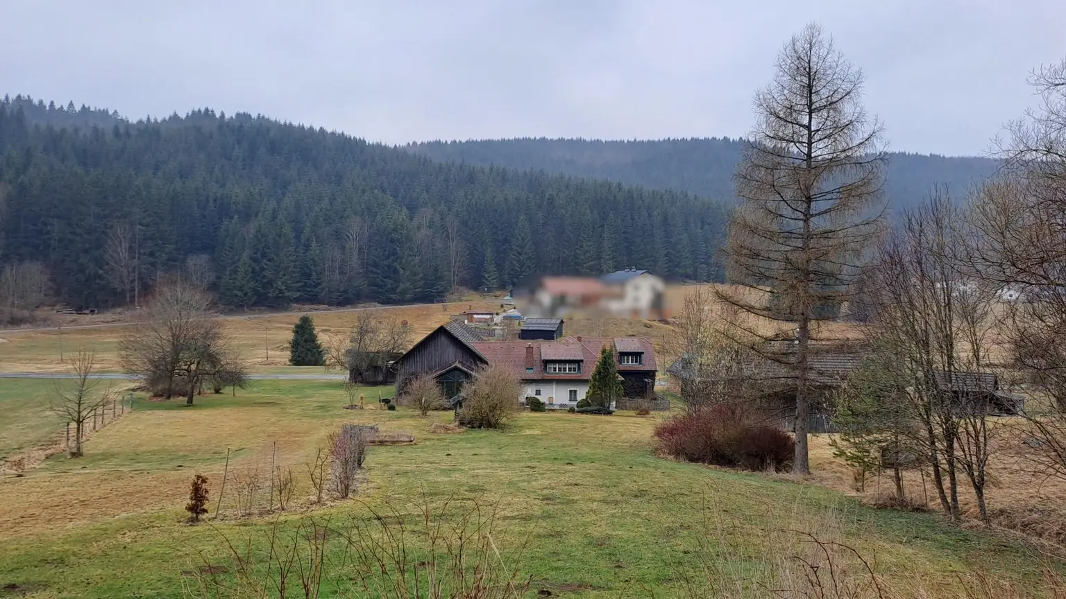 Ansicht Ost von Stall