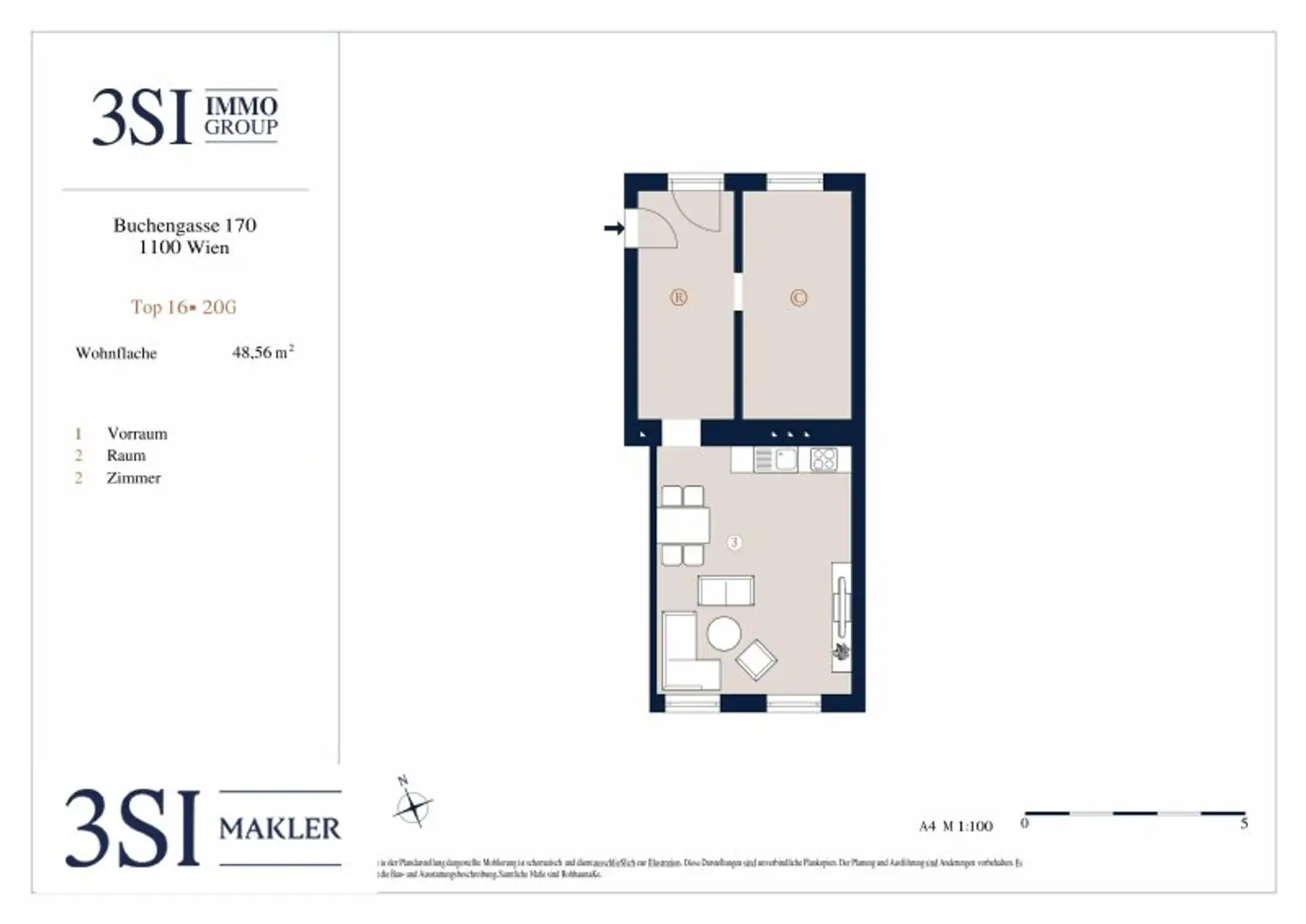 Kreative Köpfe aufgepasst! 2-Zimmer-Wohnung mit viel Gestaltungsspielraum zum selbst sanieren