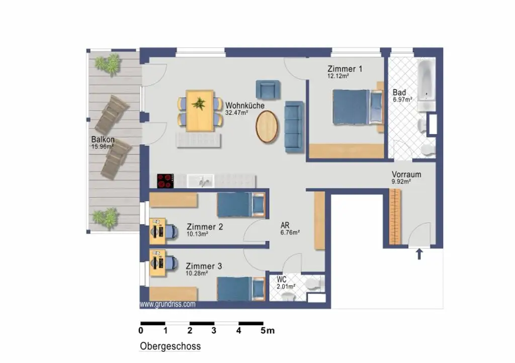 Grundriss Haus 2 Top 4