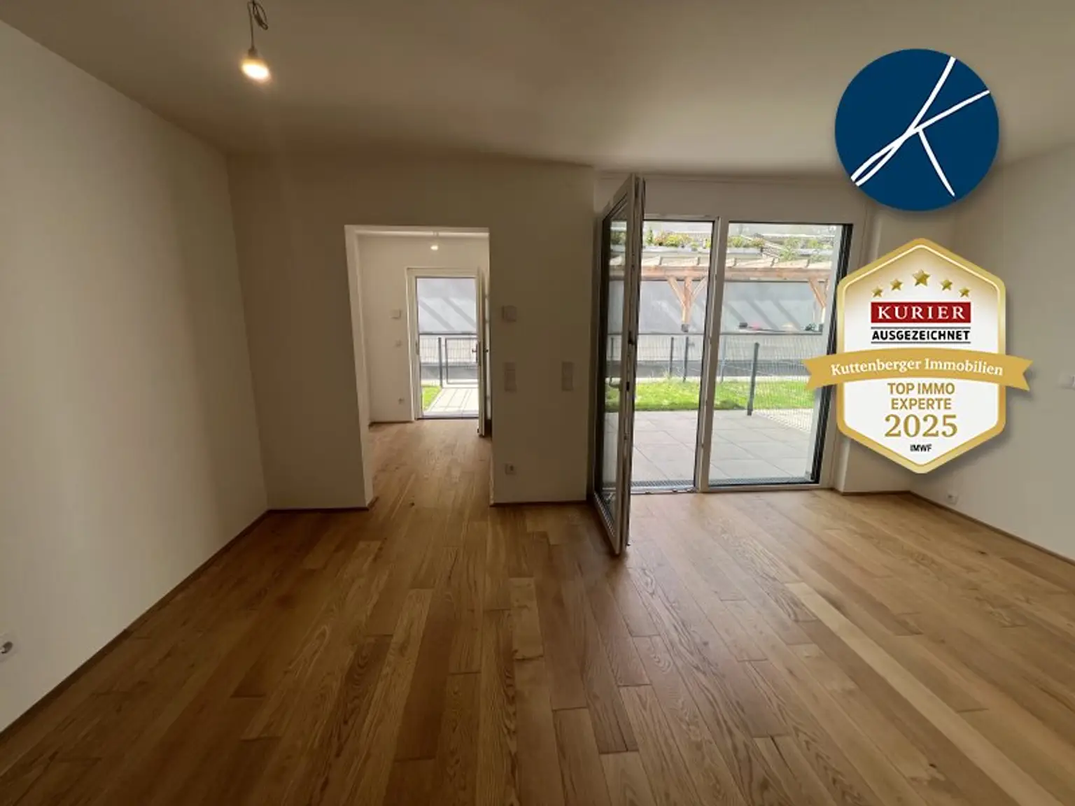 Gut vermietbar für Anleger nähe U6 Erlaaer Straße: Kleines Reihenhaus als Erstbezug mit Garten und Gartenterrasse