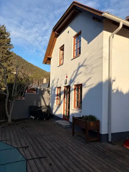 (!) Familienhit mit Charme - gut geschnittene Doppelhaushälfte mit Garten & Pool in Gaaden (!)