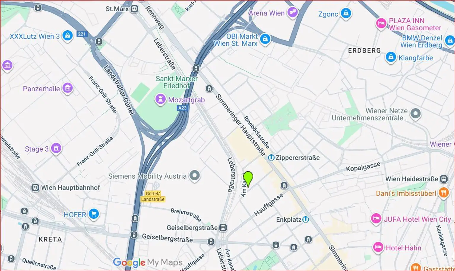 1-Zimmer-Wohnung direkt bei der U3 Zippererstraße