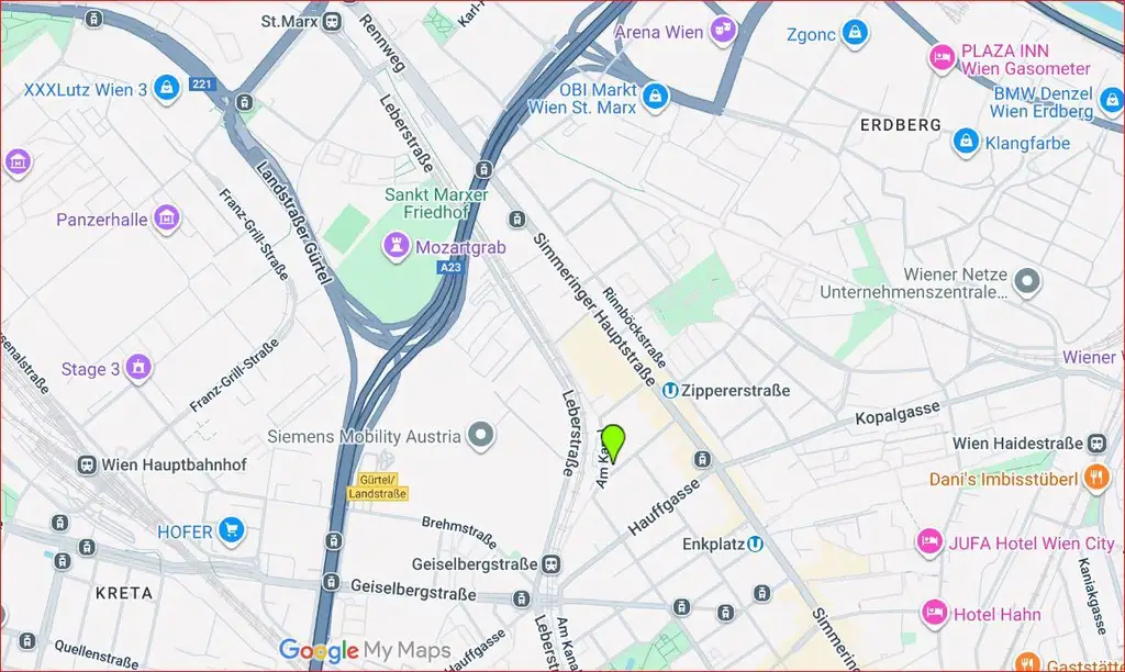 1-Zimmer-Wohnung direkt bei der U3 Zippererstraße