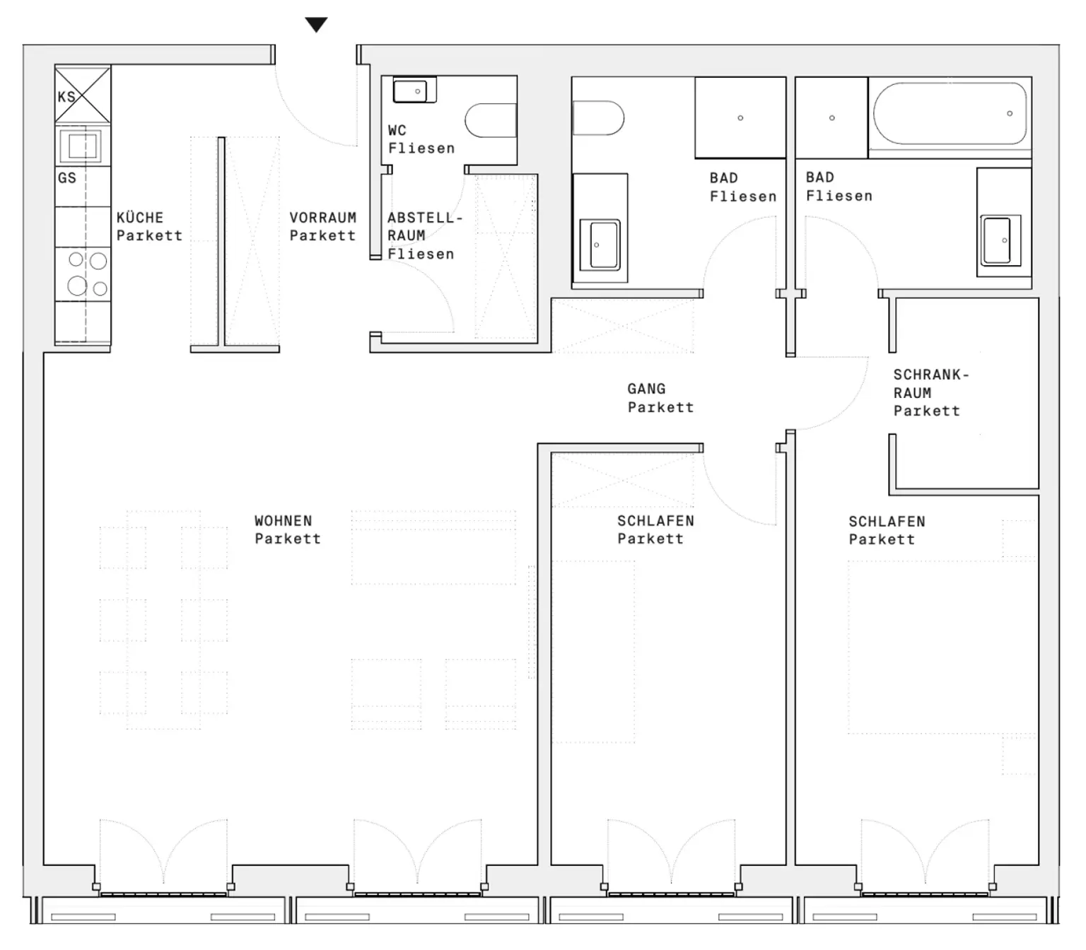DC-FLATS: High-End-Apartment bei der UNO-City!! ERSTBEZUG!!