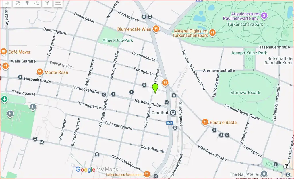 3-Zimmer-Wohnung nahe Gersthofer Platz u. Türkenschanzpark