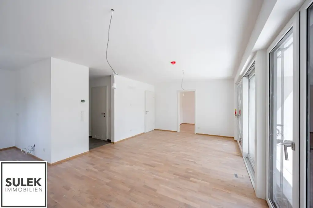 3 Zi.-Erstbezugswohnung mit Süd-Balkon in Grünruhelage – Villa Mauerbach2 – jetzt vormerken (Bezug ab 9/25)!