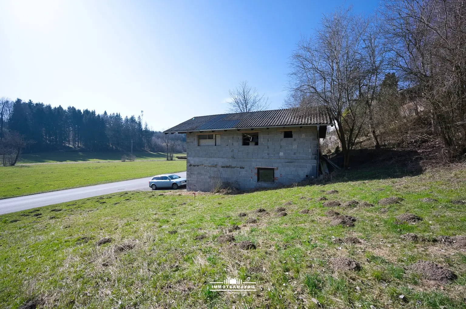 Blick auf Grundstück 608 DSC_5701