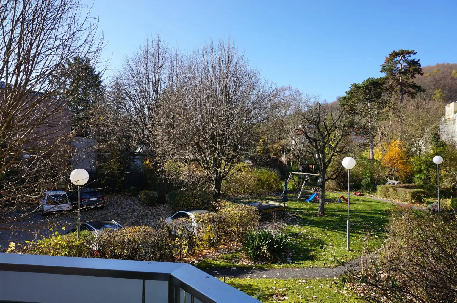 Ausblick in den Garten