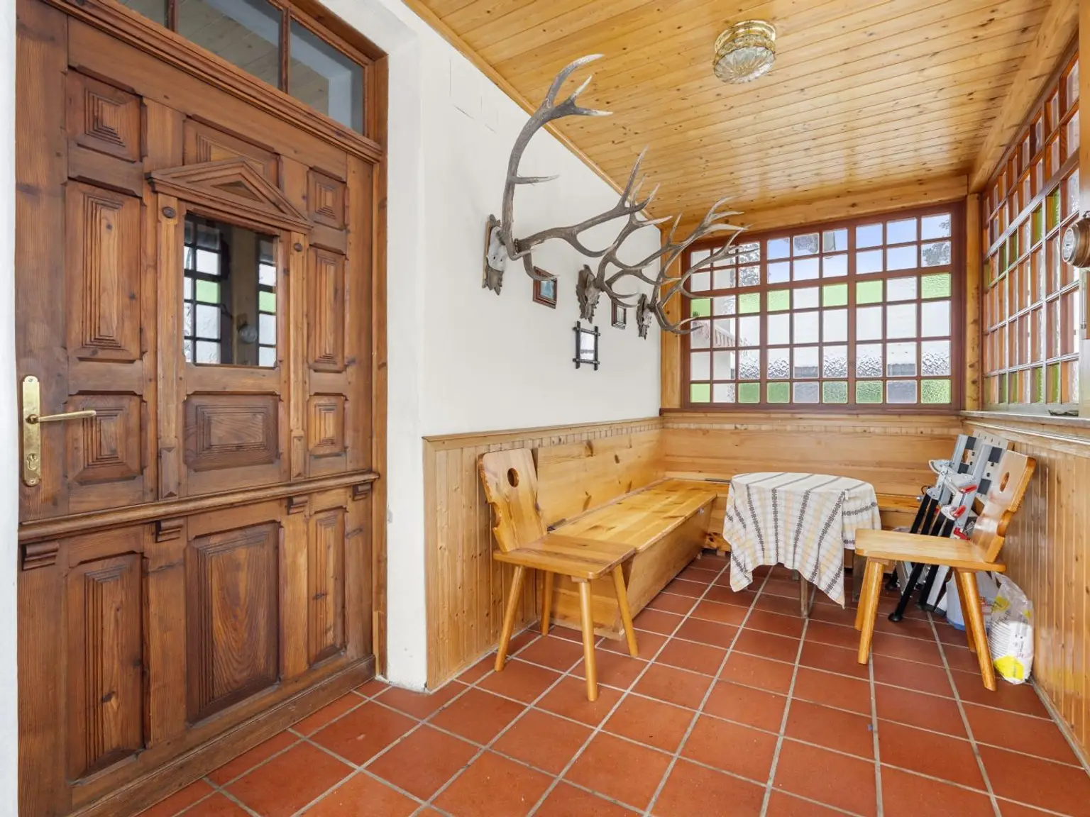 Wintergarten und exklusive Haustüre