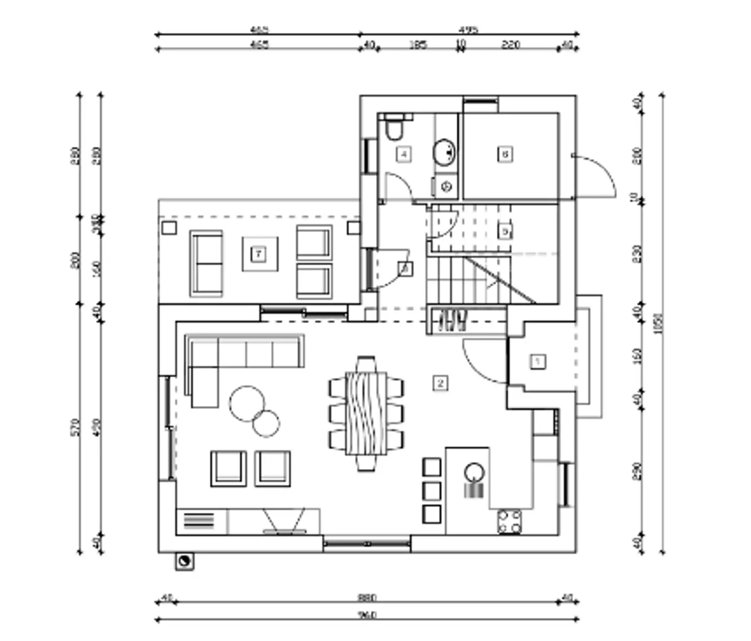Plan Erdgeschoss_Haus 2