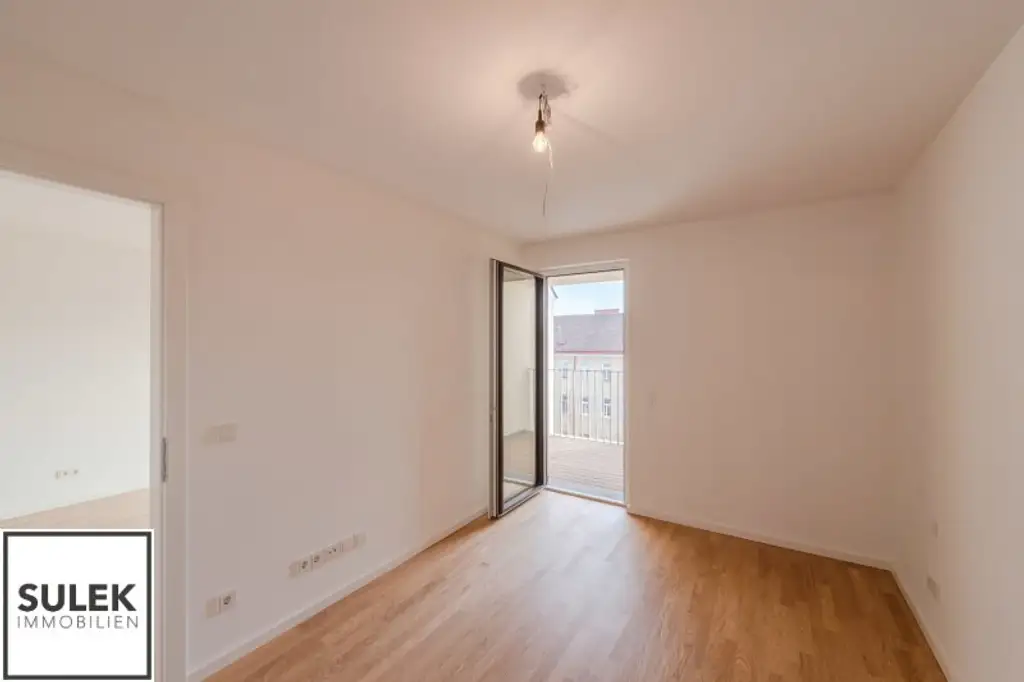 Großzügige 2 Zimmer Wohnung mit Loggia in hochwertigem Neubauprojekt ~ nähe Augarten & U-Bahn -  ab 1.9.2025