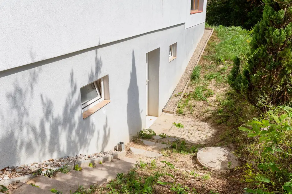 Blockhaus mit unverbaubarem Ausblick ins Kamptal