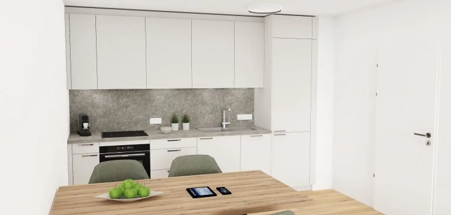 Ansicht Einbauküche