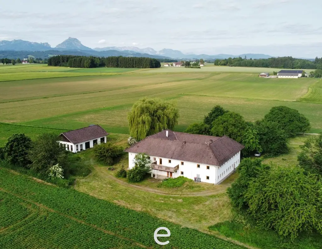 Vierkanthof in idyllischer Alleinlage