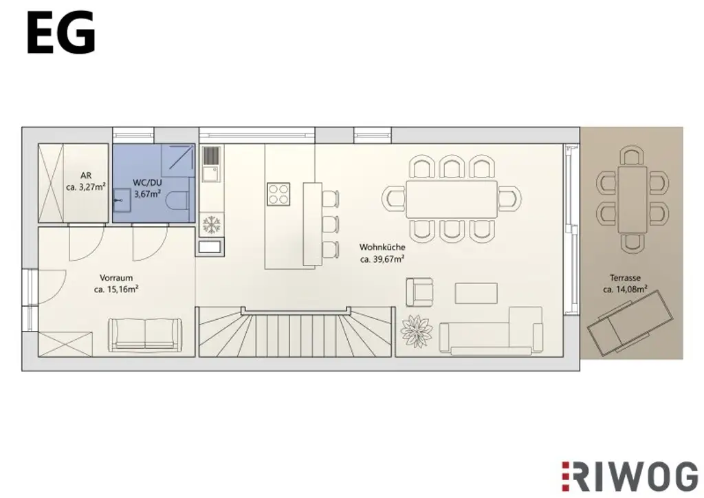 Erstbezugs Doppelhaushälfte | 5-Zimmer & vollunterkellert | schlüsselfertige Option | Luftwärmepumpe