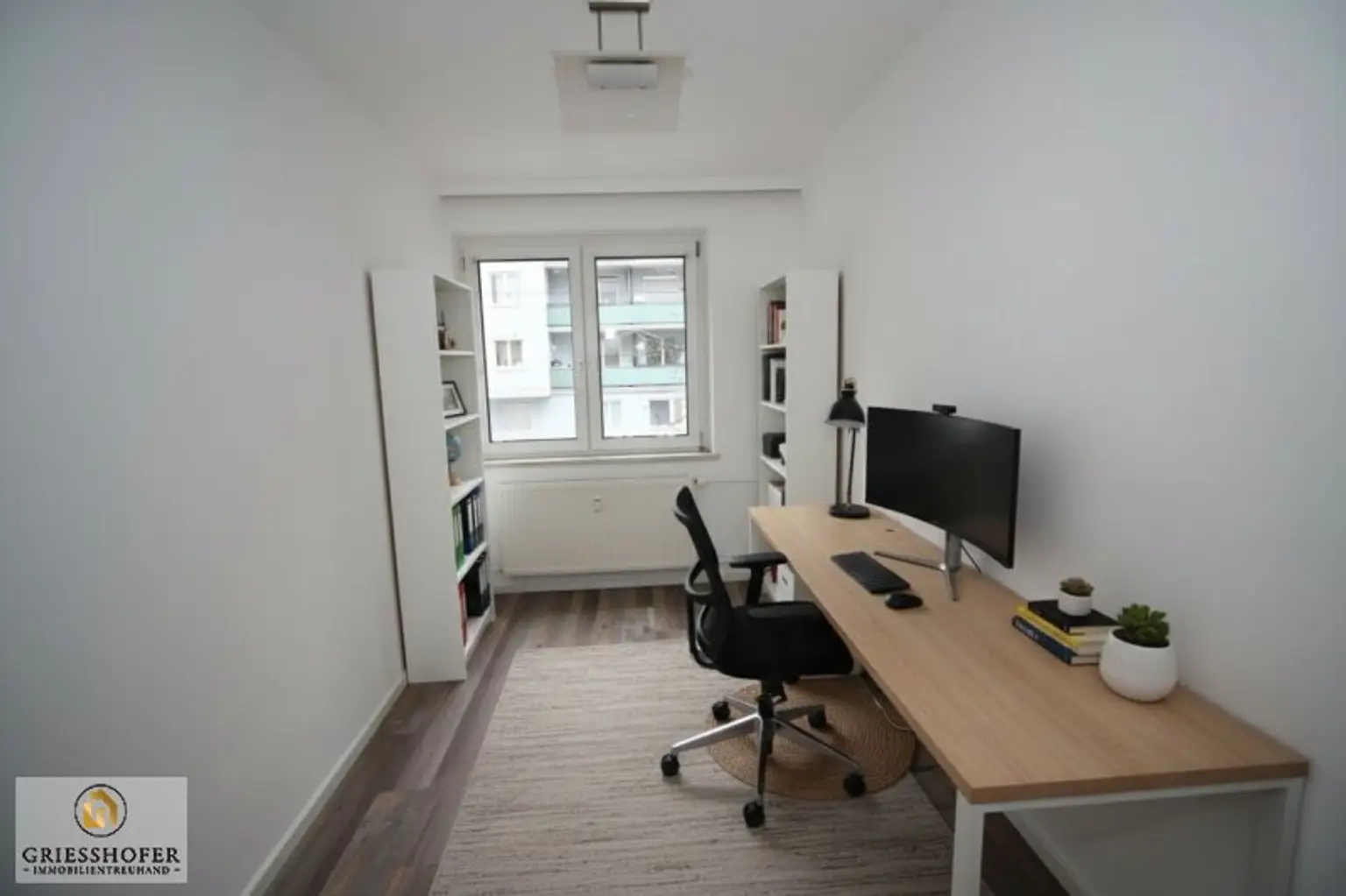 Als Büro und Arbeitszimmer
