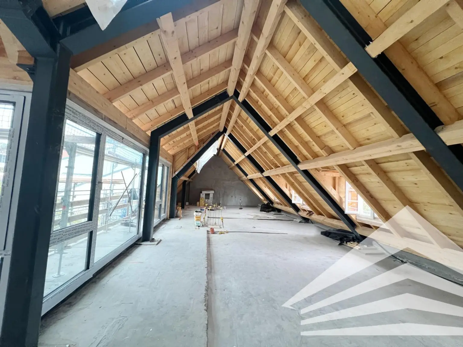 Baufortschritt Dachgeschoss Nordost