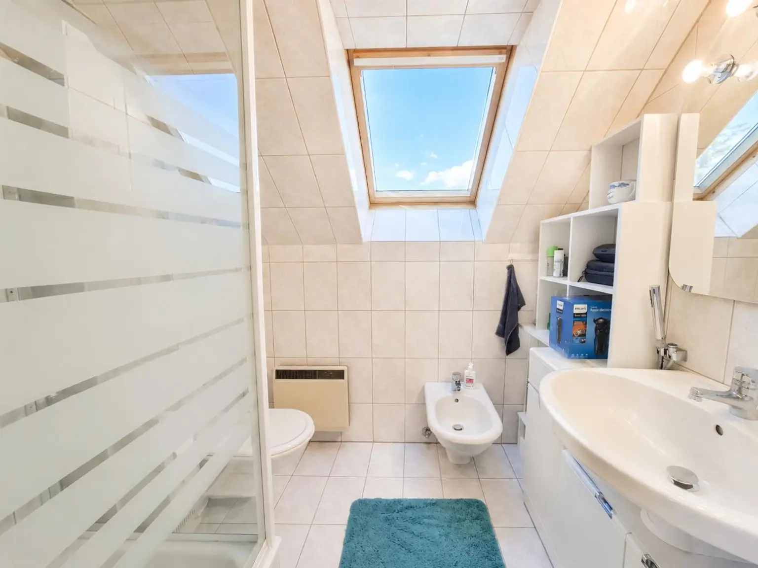 Badezimmer Dachgeschoss
