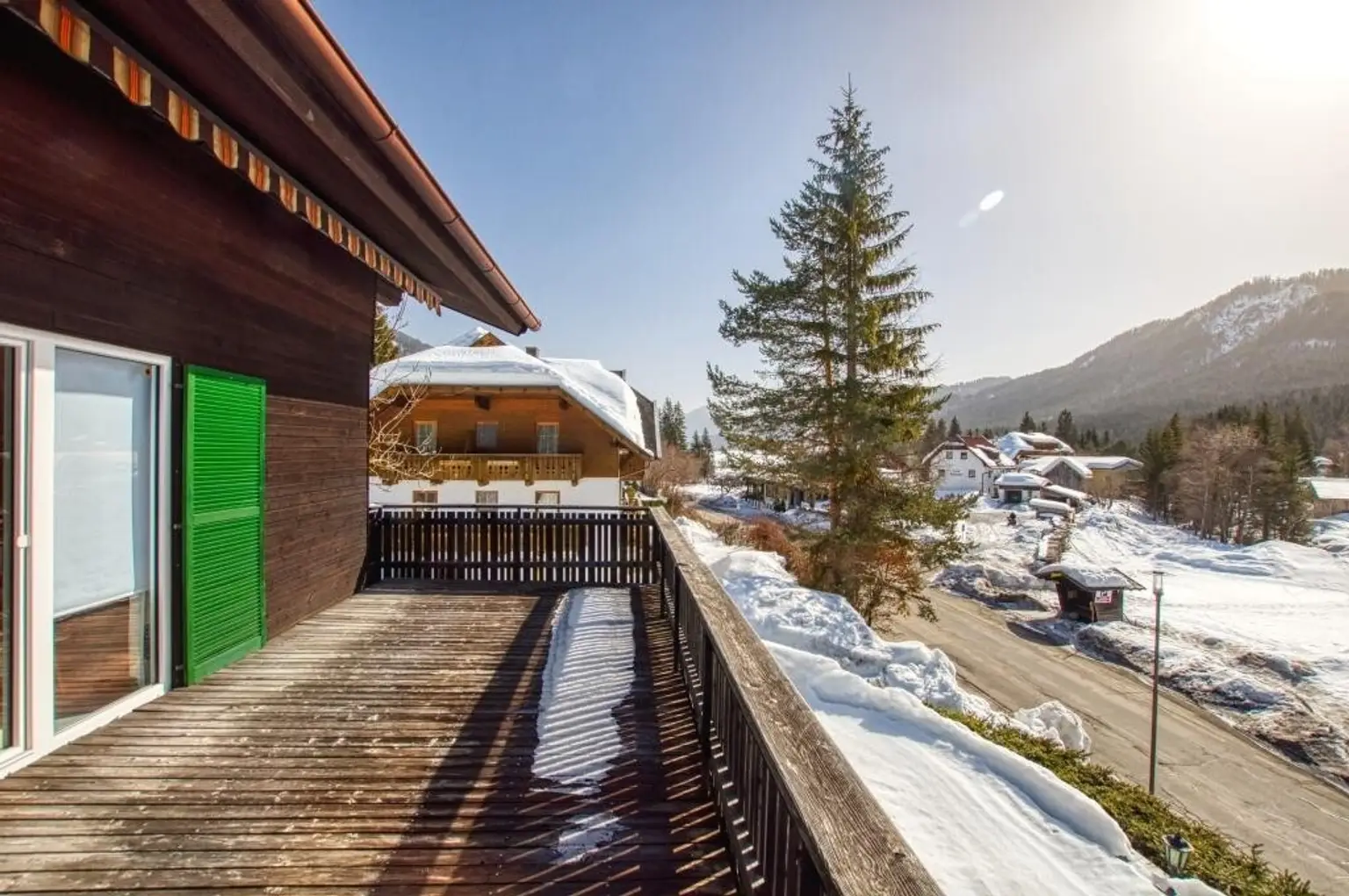 Blick von der Terrasse zum Weissensee DSC_6502