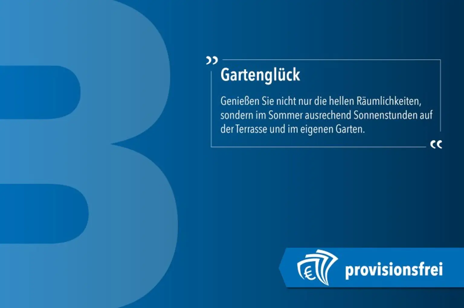 Gartenglück