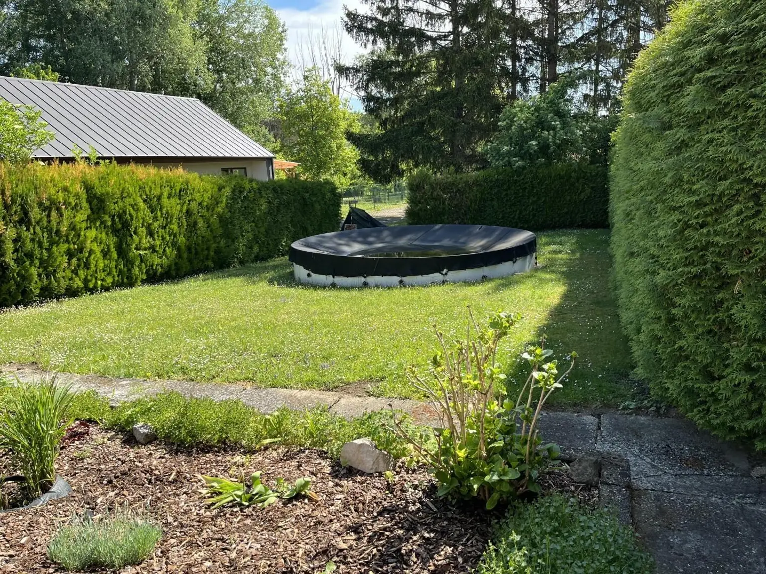 gepflegter Garten