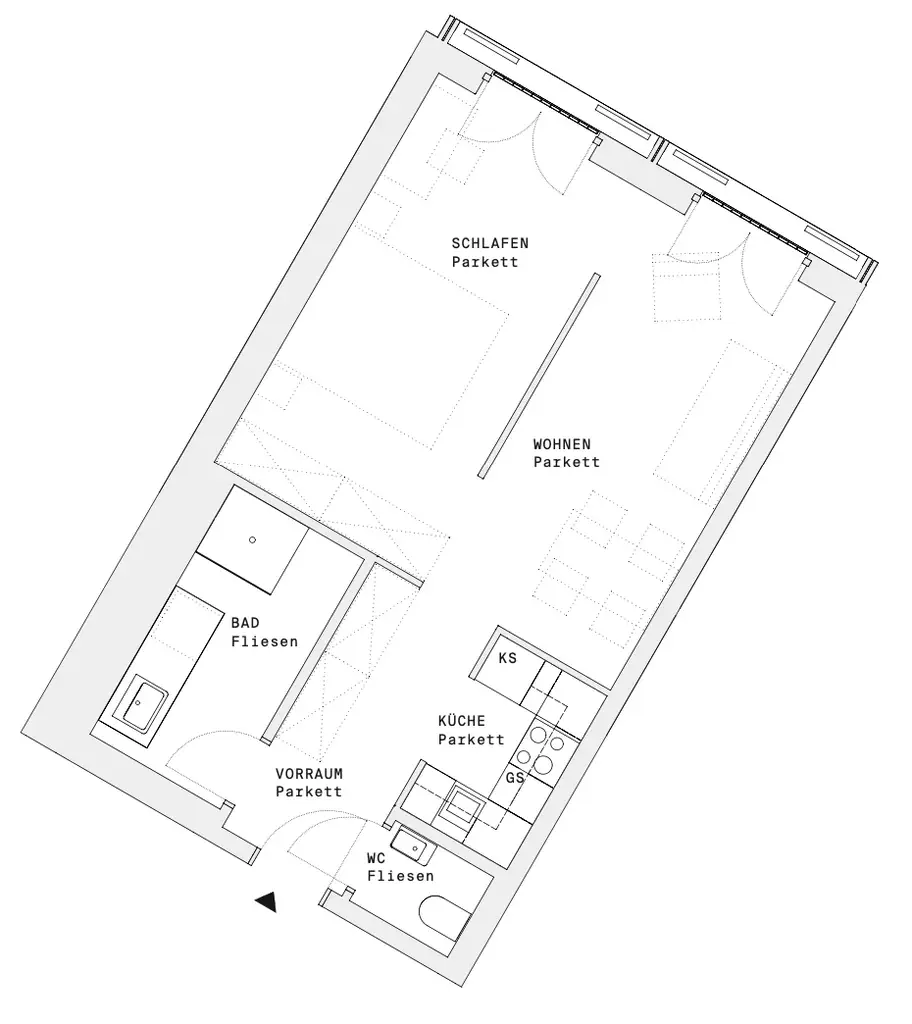 DC-FLATS: High-End-Apartment bei der UNO-City!! ERSTBEZUG!!