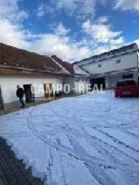CAMPO-BIETERVERFAHREN-BAUERNHAUS: großes Nutzungspotenzial im Ortsmitte