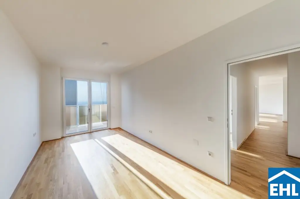 Panorama Wohnung im 32. Stock des Q-Tower mit Südost-Ausrichtung