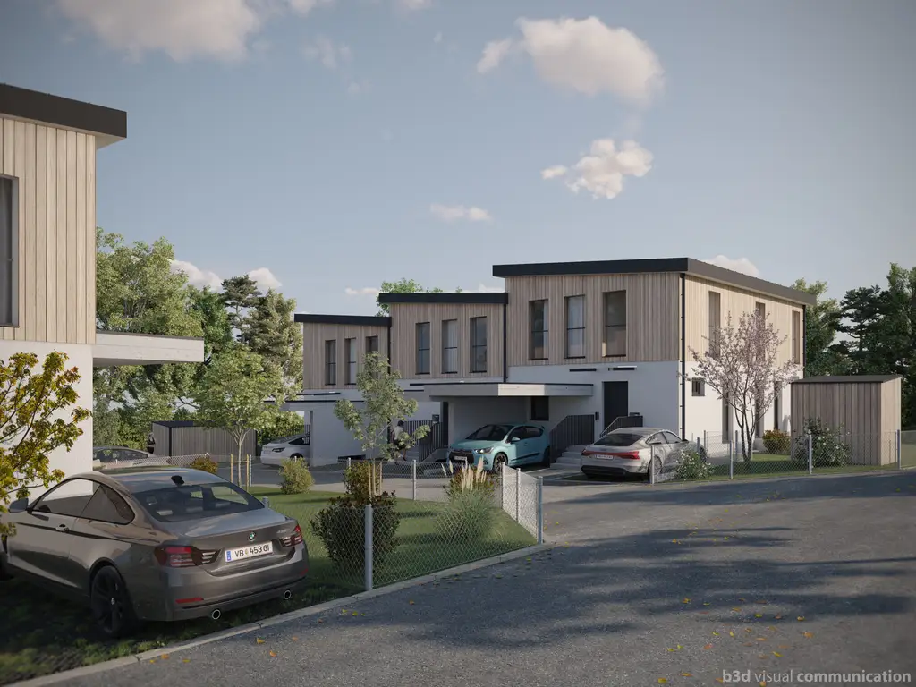 Exklusive Doppel- und Reihenhäuser in Nußdorf-Zell am Attersee