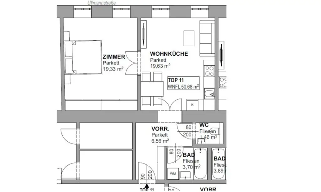 ++NEU++ Top-sanierte 2-Zimmer Altbau-Wohnung in aufstrebender Lage!