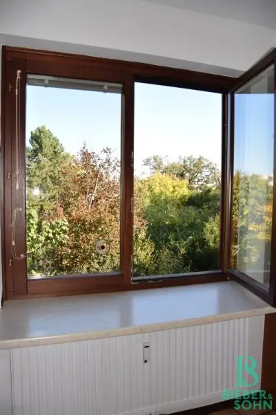 Eleganter "Retro-Style" - Großzügige, sonnige, ruhige Wohnung mit Süd-Loggia! 2 Garagenplätze!